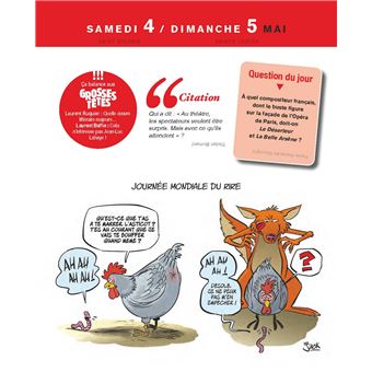 L'almanach des Grosses Têtes 2024