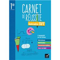 Avis Sur Mon Carnet De Réussite SVT 1re - Ed 2022 - Carnet élève ...