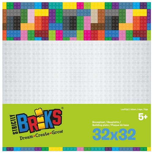 BASEPLATE 32X32 TRANSPARENT  CLEAR -BIL