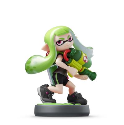 AMIIBO SPLATOON GREEN GIRL SINGLE CHARACTER