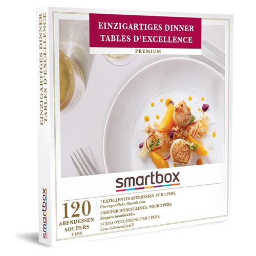 Coffret cadeau Smartbox Tables d'excellence