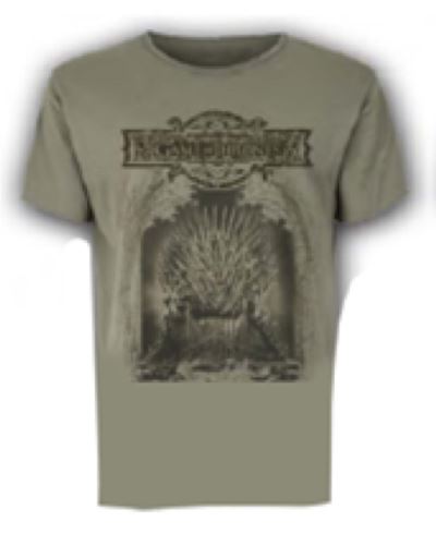 T-Shirt Game of Thrones Iron Thrones Homme Taille M Kaki