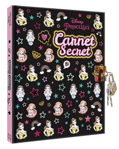 DISNEY PRINCESSES - Carnet secret