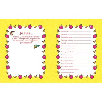 DISNEY PRINCESSES - Carnet Secret