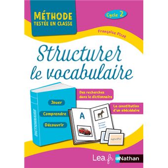 Structurer Le Vocabulaire Cycle 2 Methodes Testees En Classe Cp Ce1 Ce2 19 Broche Francoise Picot Achat Livre Fnac