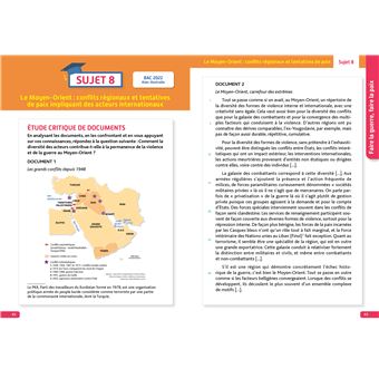 Annales Objectif BAC 2023 - Spécialité HGGSP