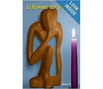 La flamme sur la bougie