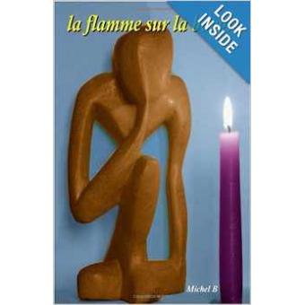 La flamme sur la bougie