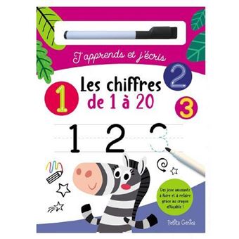 Les chiffres de 1 à 20