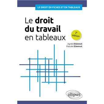 Le droit du travail en tableaux