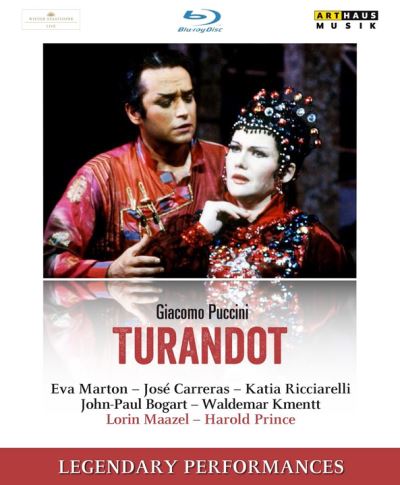 Turandot Opéra de Vienne 1983 Blu-ray