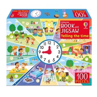 Usborne Book and Jigsaw Telling the Time