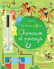 Chevaux et poneys - Je trace, j'efface