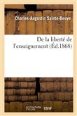 De la liberte de l'enseignement : discours prononce au Senat, le 19 mai 1868