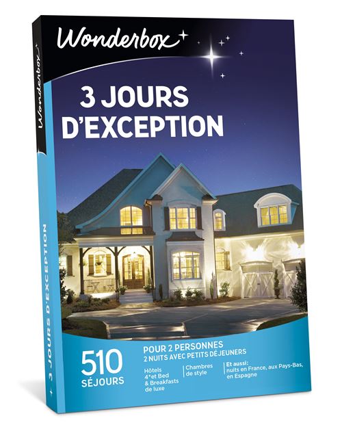 WONDERBOX 3 JOURS D¿EXCEPTION