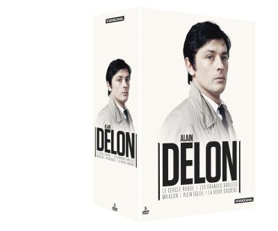Coffret Alain Delon 5 films DVD