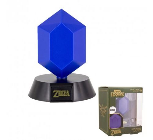 ZELDA-ICON LIGHT-RUPEE-10CM