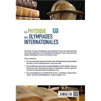 La physique des olympiades internationales - Terminale