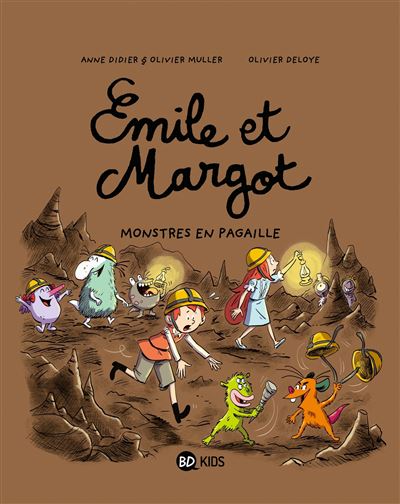 Couverture de Emile et Margot n° 13 Monstres en pagaille