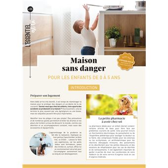 Maison sans danger pour les enfants de 0 à 5 ans