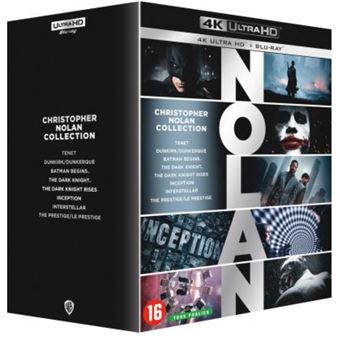 Coffret Christopher Nolan Collection 8 Films Blu-ray 4K Ultra HD - 1
