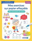 Mes exercices sur papier effaçable - Jeux amusants de calcul (5-6 a.)