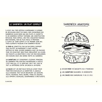 La mie prodigieuse - 50 sandwichs à savourer