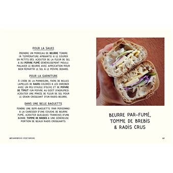 La mie prodigieuse - 50 sandwichs à savourer