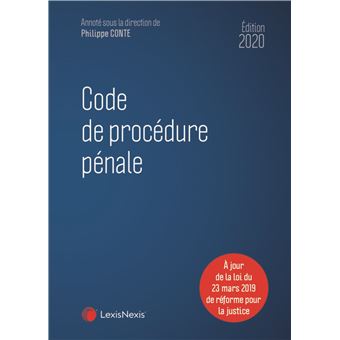 Code de procédure pénale 2020