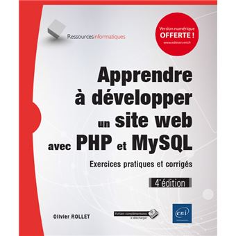 Apprendre à développer un site web avec PHP et MySQL  Exercices