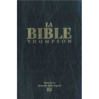 Bible THOMPSON NBS luxe tranche or