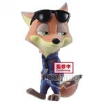 Figurine Banpresto Disney Zootopie Fluffy Puffy Nick and Judy Police Nick 10 cm