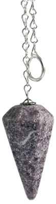 PENDULE A FACETTE LEPIDOLITE