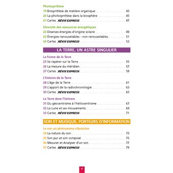 Objectif BAC Fiches Enseignement scientifique 1re générale