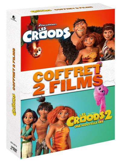 Coffret Les Croods 1 et 2 DVD