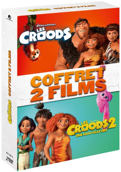 Coffret Les Croods 1 et 2 DVD