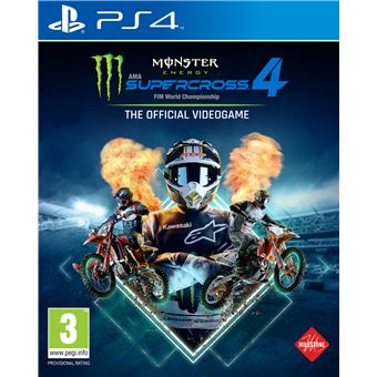 Monster Energy Supercross 4 - The official videogame PS4