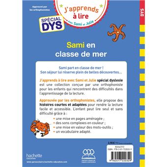 Sami et Julie- Spécial DYS (dyslexie) Sami et Julie en classe de mer