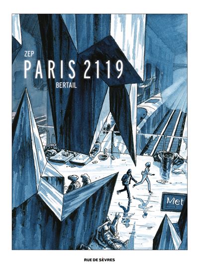 Paris 2119 grand format lavis