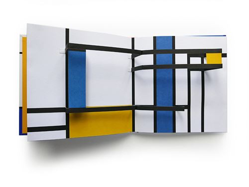 Mondrian, pop-up monumental Edition bilingue français-anglais