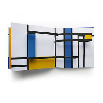 Mondrian, pop-up monumental Edition bilingue français-anglais