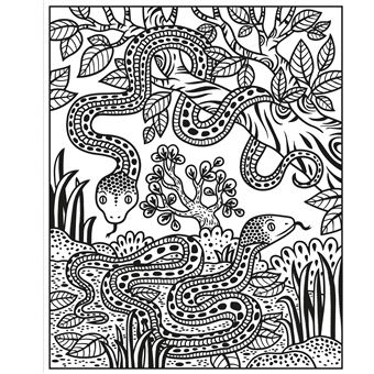 Au zoo - La peinture magique