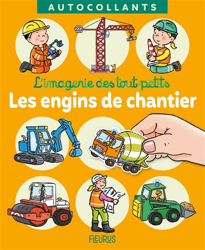 Les engins de chantier - Emilie Beaumont - broché
