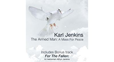 Armed man a mass for peace