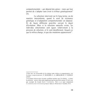 De l'inégalité biologique