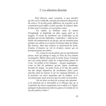 De l'inégalité biologique