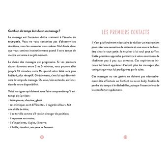Les massages pour bébé en fiches