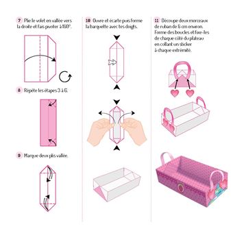 Atelier origami. Petites boîtes à secrets