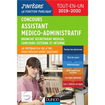 Concours Assistant Médico-administratif 2019-2020 Tout-en-un Catégorie ...