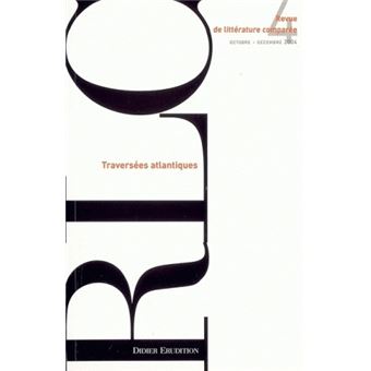 Revue de littérature comparée - N°4/2004
